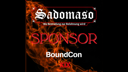 Imgage Large Sponsor BoundCon XIX - Sadomaso.com